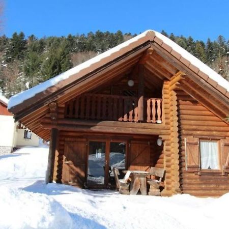 L'Ours Noir Chalet En Rondins La Bresse Dış mekan fotoğraf
