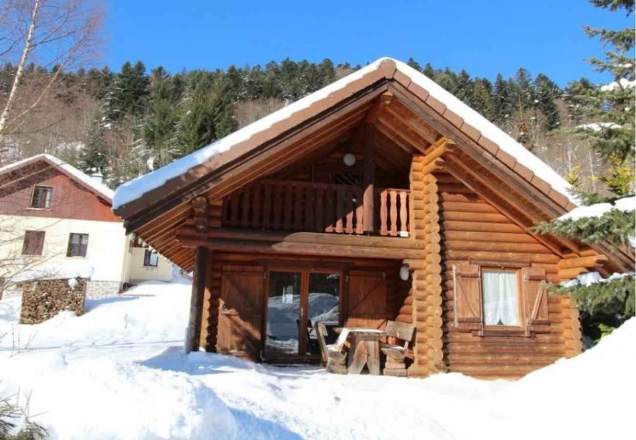 L'Ours Noir Chalet En Rondins La Bresse Dış mekan fotoğraf