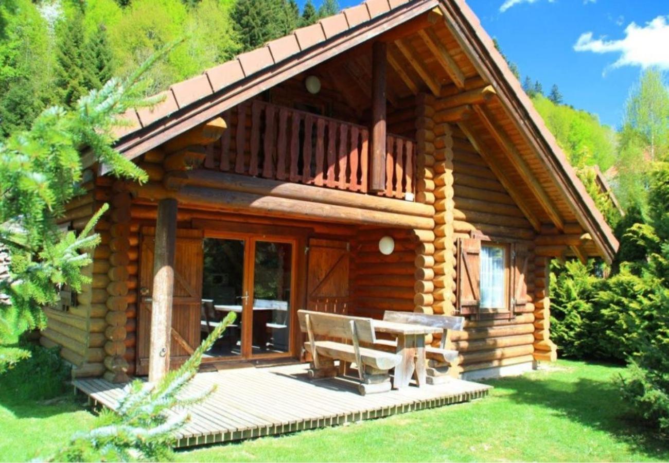 L'Ours Noir Chalet En Rondins La Bresse Dış mekan fotoğraf