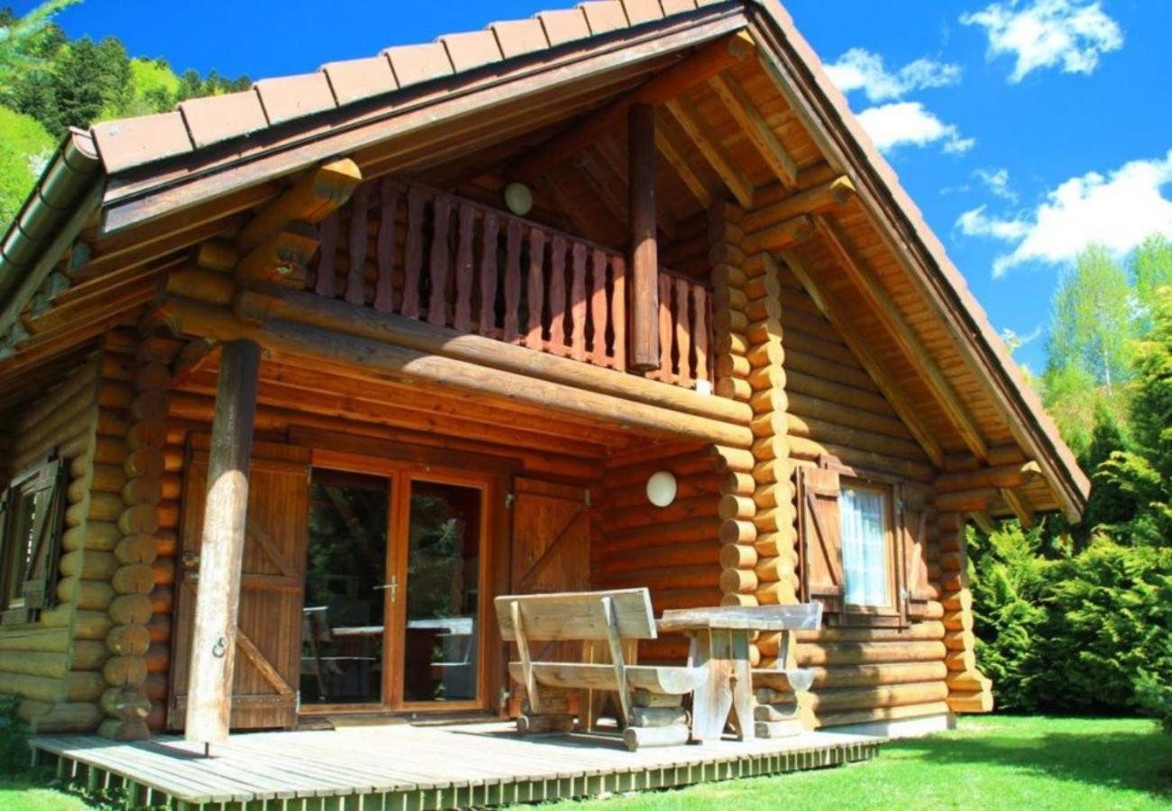 L'Ours Noir Chalet En Rondins La Bresse Dış mekan fotoğraf
