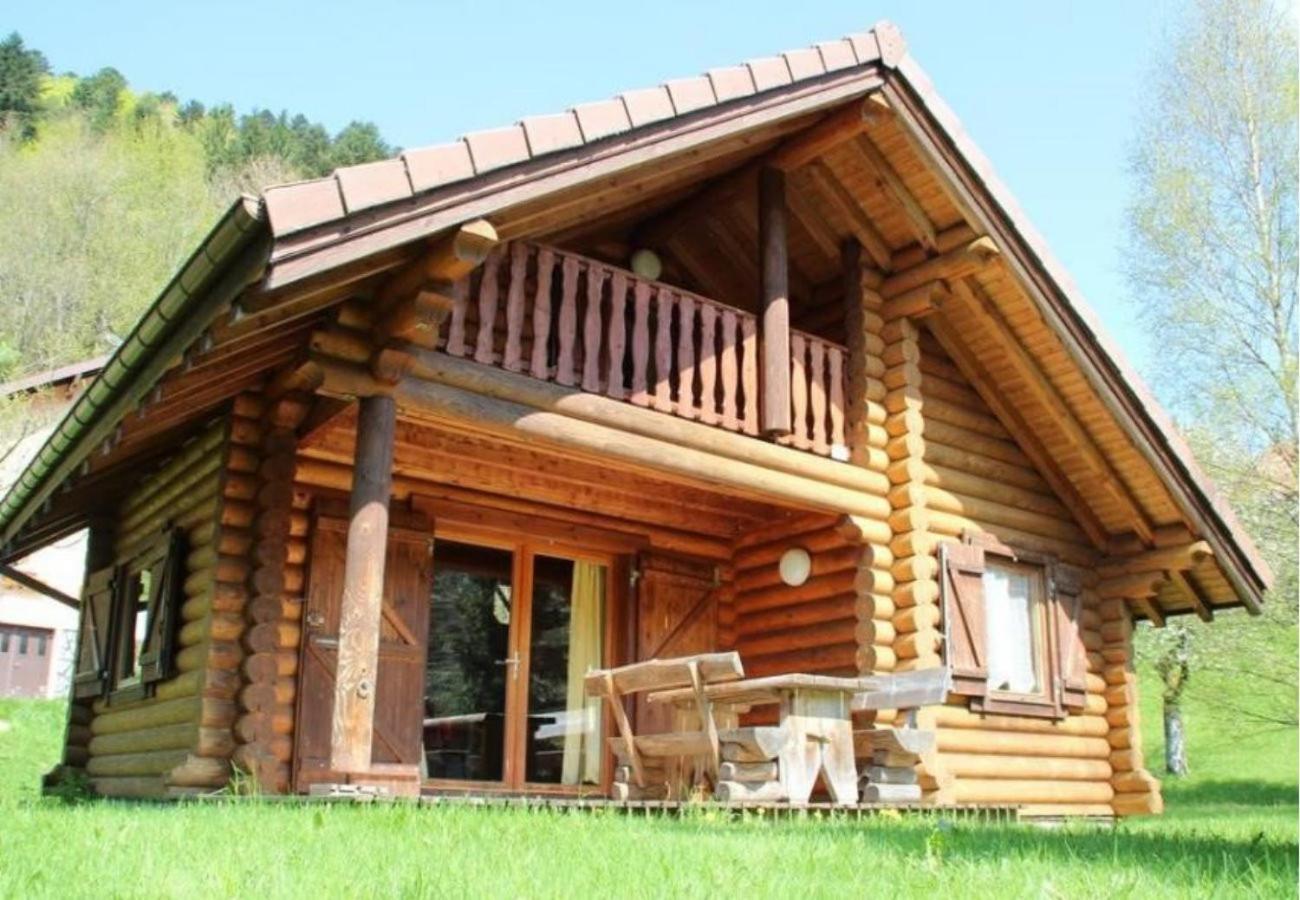 L'Ours Noir Chalet En Rondins La Bresse Dış mekan fotoğraf
