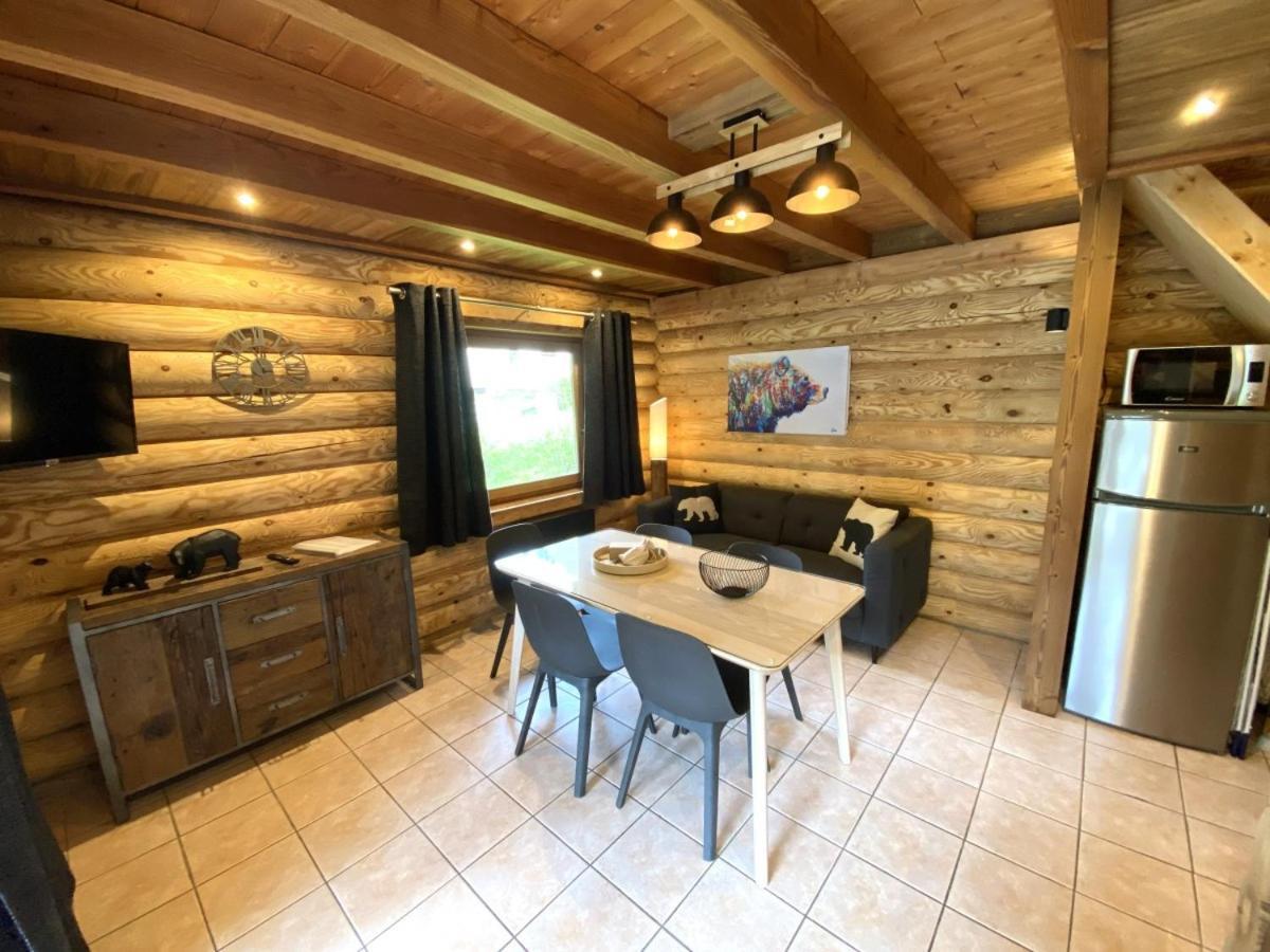 L'Ours Noir Chalet En Rondins La Bresse Dış mekan fotoğraf