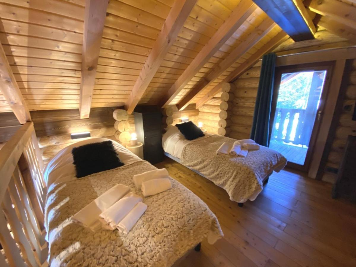 L'Ours Noir Chalet En Rondins La Bresse Dış mekan fotoğraf