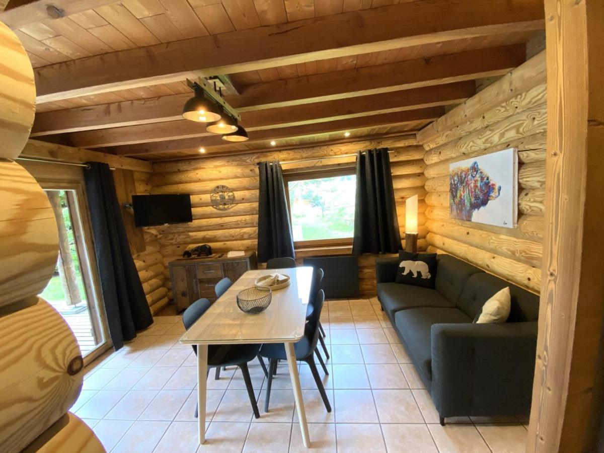 L'Ours Noir Chalet En Rondins La Bresse Dış mekan fotoğraf