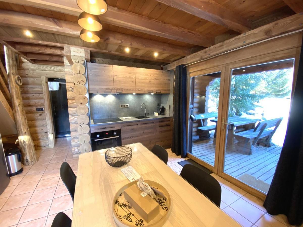 L'Ours Noir Chalet En Rondins La Bresse Dış mekan fotoğraf