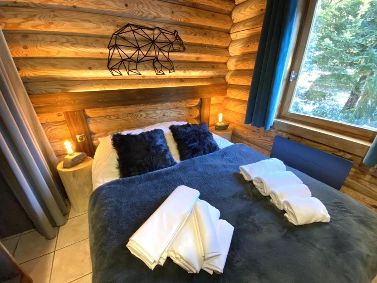 L'Ours Noir Chalet En Rondins La Bresse Dış mekan fotoğraf