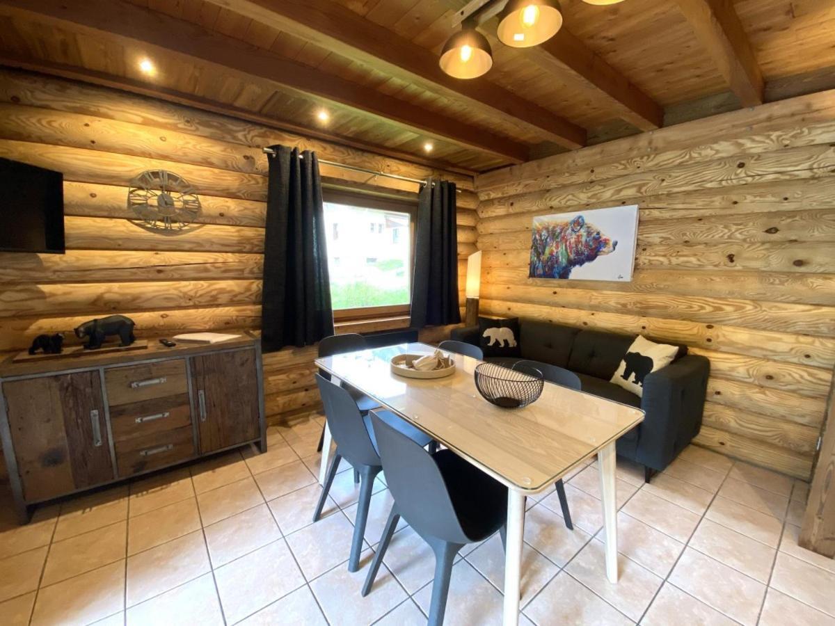 L'Ours Noir Chalet En Rondins La Bresse Dış mekan fotoğraf