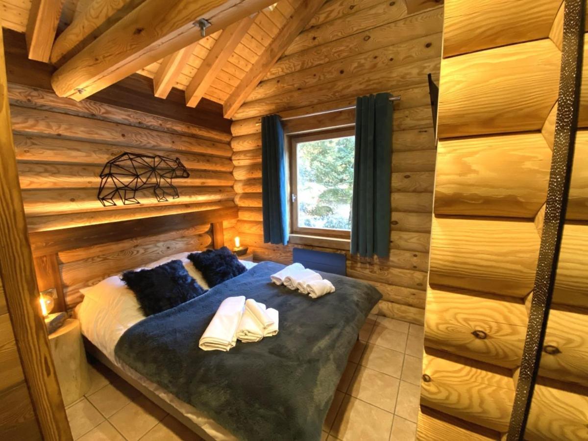 L'Ours Noir Chalet En Rondins La Bresse Dış mekan fotoğraf